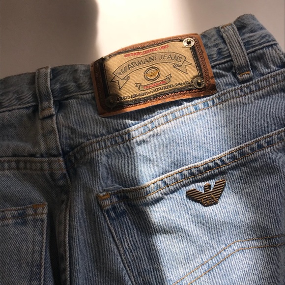 armani mom jeans